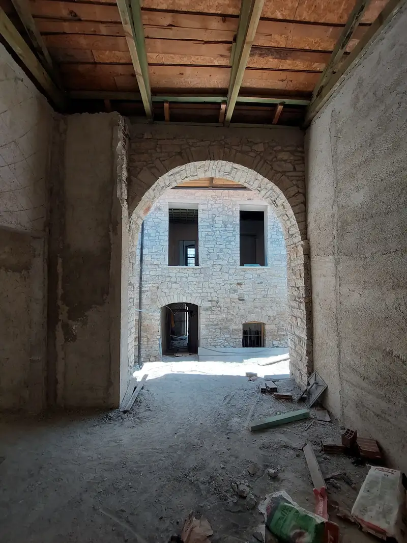 Vila Vrioni restoration, July 2022