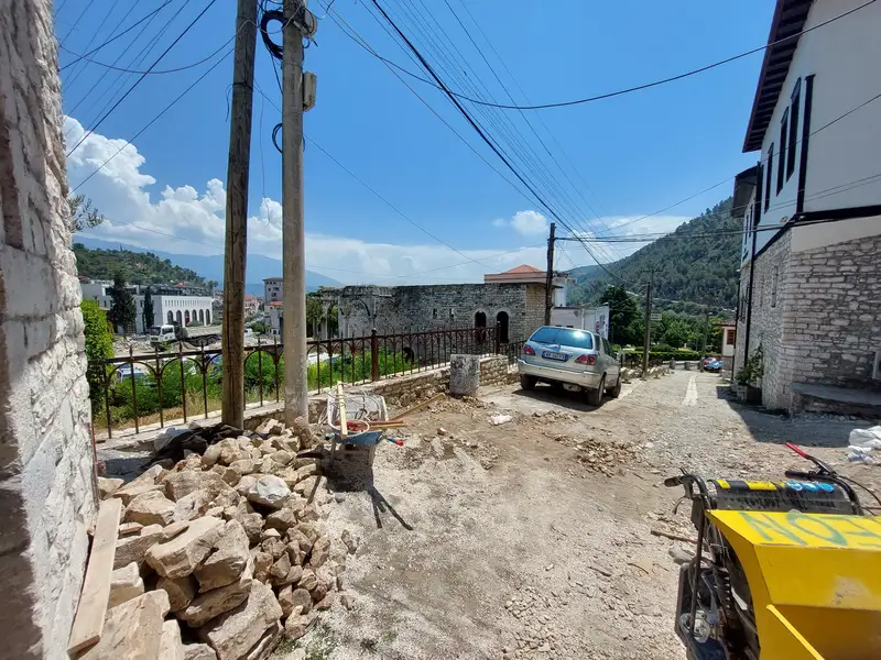 Vila Vrioni restoration, July 2022
