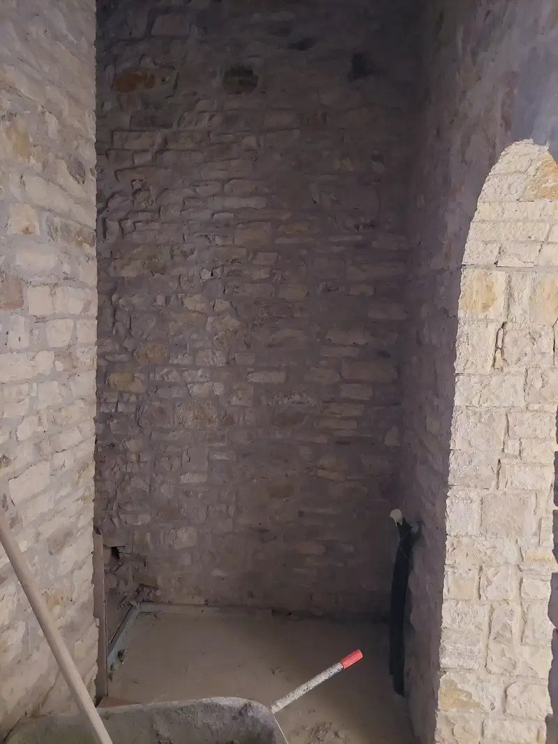 Vila Vrioni restoration, August 2023