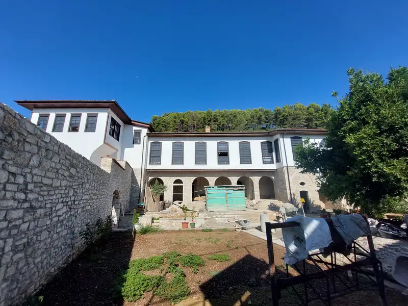 Vila Vrioni restoration, August 2023