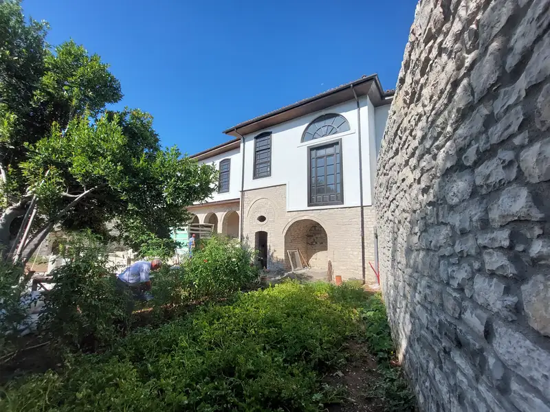 Vila Vrioni restoration, August 2023
