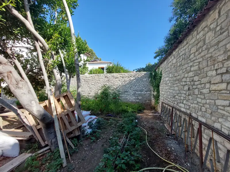 Vila Vrioni restoration, August 2023
