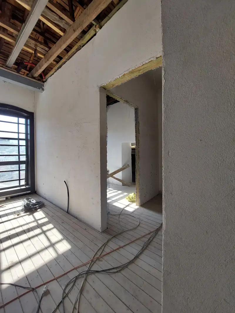 Vila Vrioni restoration, August 2023