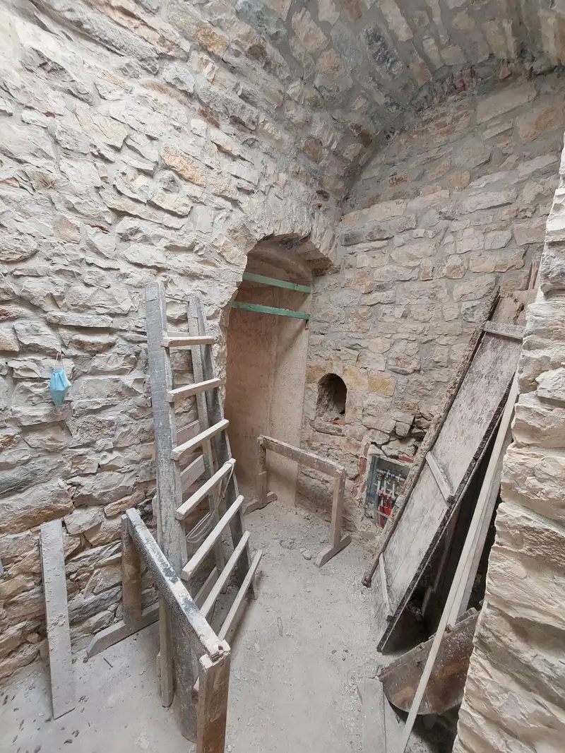 Vila Vrioni restoration, August 2023