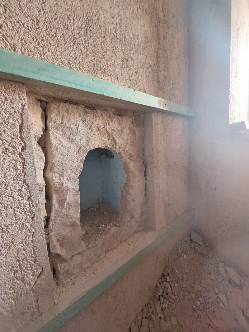 Vila Vrioni restoration, August 2023