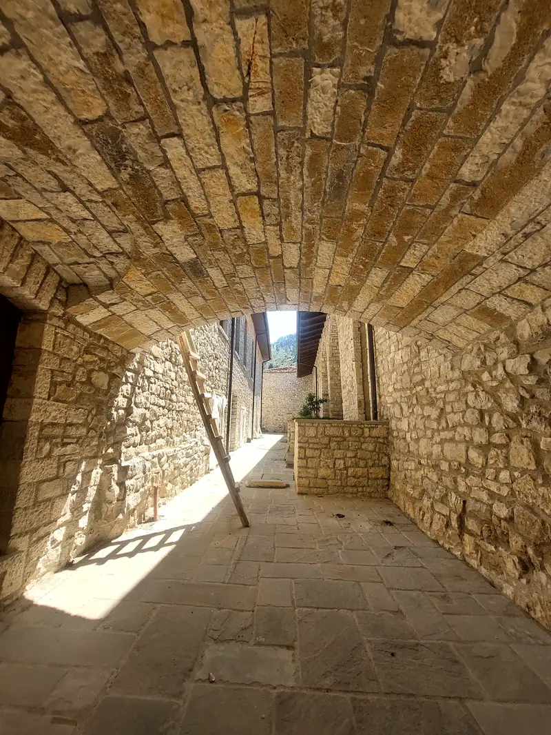 Vila Vrioni restoration, April 2025