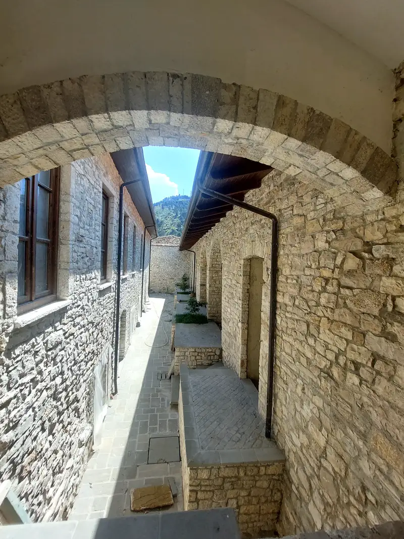 Vila Vrioni restoration, April 2025