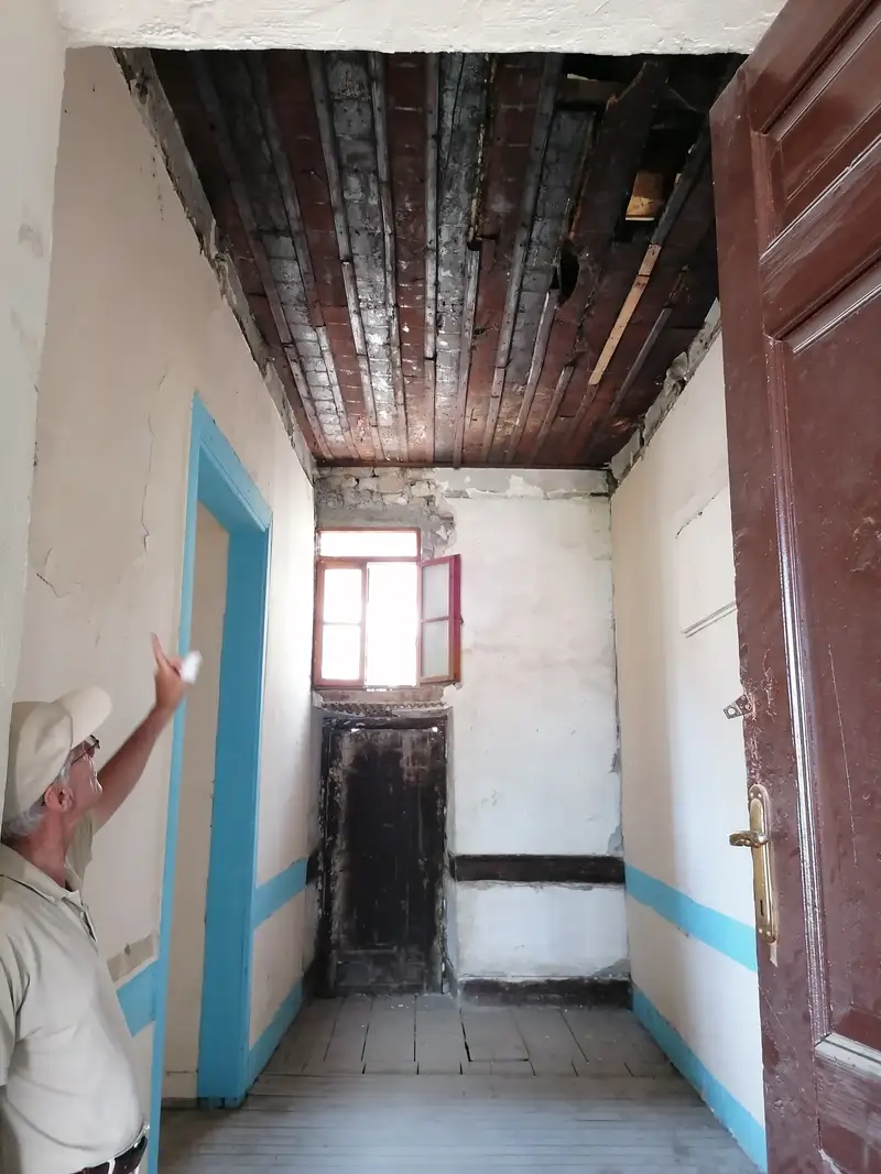 Vila Vrioni restoration, July 2021