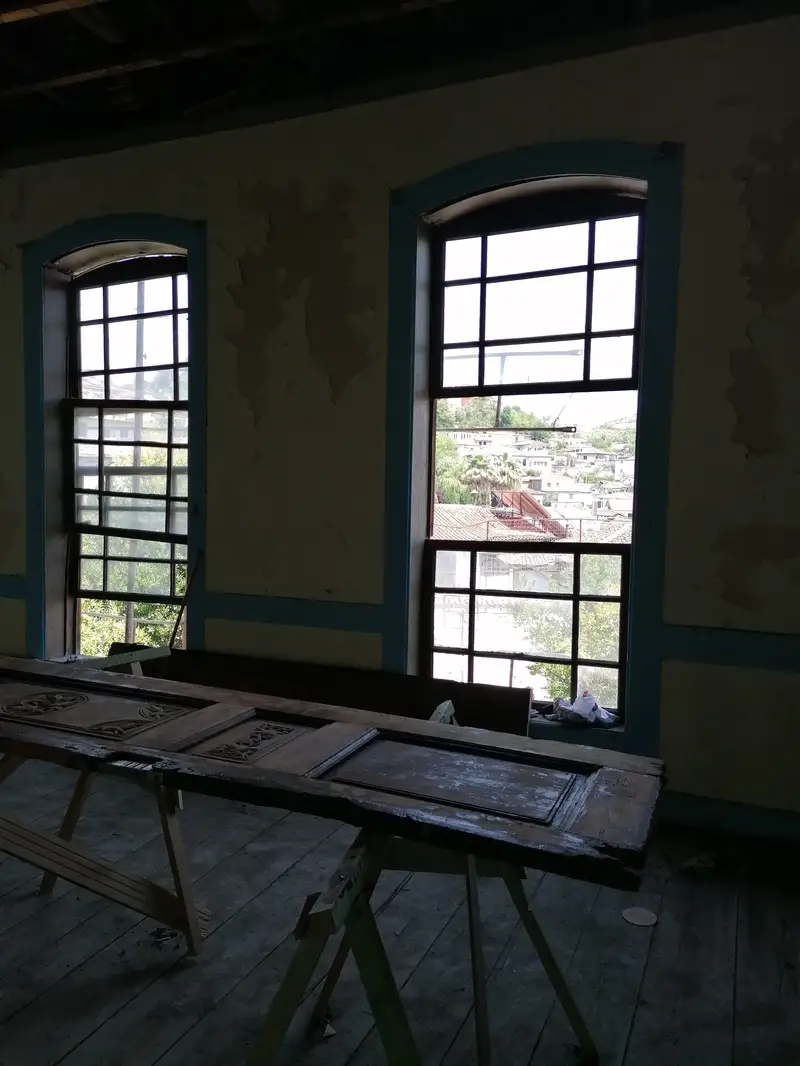 Vila Vrioni restoration, July 2021