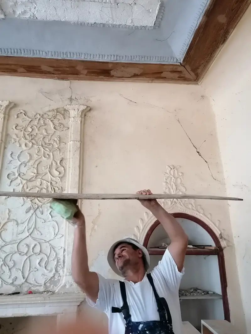 Vila Vrioni restoration, July 2021