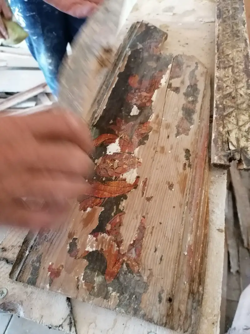 Vila Vrioni restoration, July 2021