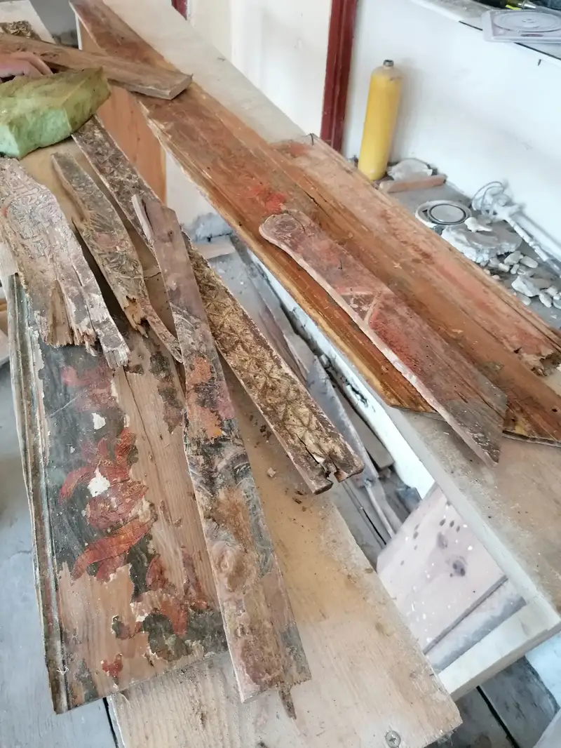 Vila Vrioni restoration, July 2021